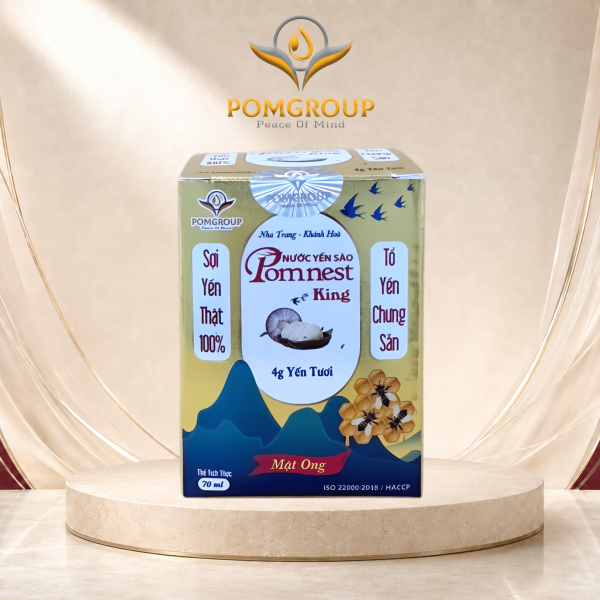 Nước Yến Sào Pomnest KING (Đông trùng hạ thảo)