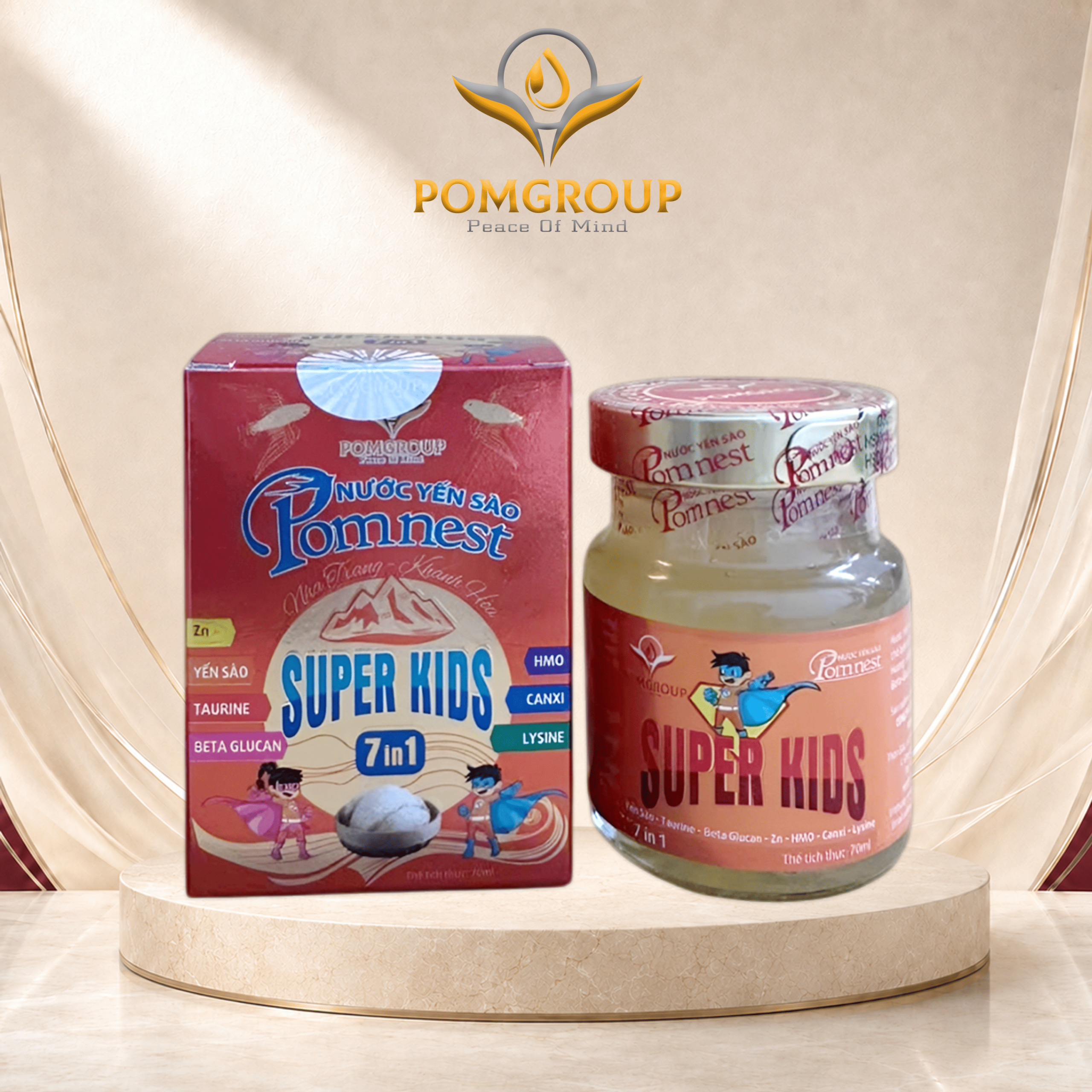 Nước Yến Sào Pomnest (Super KIDS)